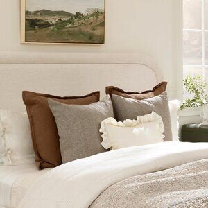 New McGee & Co Abbendale Houndstooth Pillow Cover